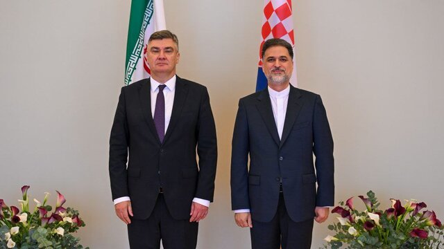 دیدار سفیر جدید ایران با رئیسجمهور کرواسی دیدار سفیر جدید ایران با رئیسجمهور کرواسی