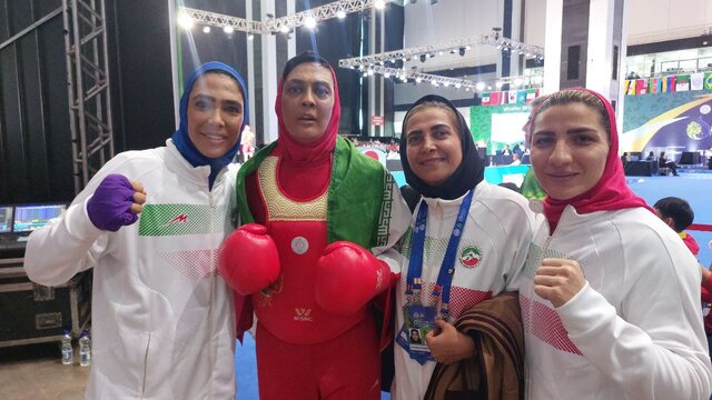 صعود صدیقه دریایی و خواهران منصوریان به فینال ووشوی قهرمانی جهان صعود صدیقه دریایی و خواهران منصوریان به فینال ووشوی قهرمانی جهان