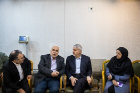 رضا صالحی امیری، وزیر میراث فرهنگی و گردشگری در مراسم اهدای ۲۵ هزار نسخه کتاب به سازمان اسناد و کتابخانه ملی