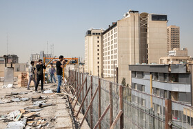 بازدید از روند بازسازی نقاط آسیب دیده در جنگ ۱۲ روزه