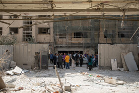 بازدید از روند بازسازی نقاط آسیب دیده در جنگ ۱۲ روزه