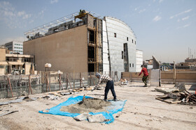 بازدید از روند بازسازی نقاط آسیب دیده در جنگ ۱۲ روزه