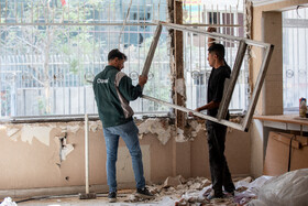 بازدید از روند بازسازی نقاط آسیب دیده در جنگ ۱۲ روزه