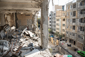 بازدید از روند بازسازی نقاط آسیب دیده در جنگ ۱۲ روزه