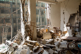 بازدید از روند بازسازی نقاط آسیب دیده در جنگ ۱۲ روزه