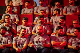 مراسم بدرقه ملی پوشان کشتی برای اعزام به رقابت های قهرمانی جهان