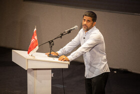 سخنرانی علیرضا دبیر، رئیس فدراسیون کشتی در مراسم بدرقه ملی پوشان کشتی برای اعزام به رقابت های قهرمانی جهان