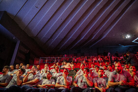 مراسم بدرقه ملی پوشان کشتی برای اعزام به رقابت های قهرمانی جهان