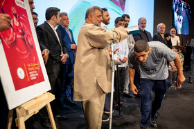 مراسم بدرقه ملی پوشان کشتی برای اعزام به رقابت های قهرمانی جهان