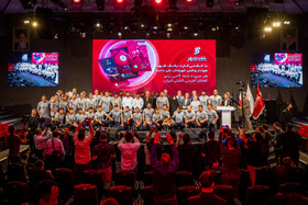 مراسم بدرقه ملی پوشان کشتی برای اعزام به رقابت های قهرمانی جهان