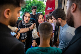 در حاشیه مراسم بدرقه ملی پوشان کشتی برای اعزام به رقابت های قهرمانی جهان