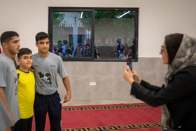 در حاشیه مراسم بدرقه ملی پوشان کشتی برای اعزام به رقابت های قهرمانی جهان