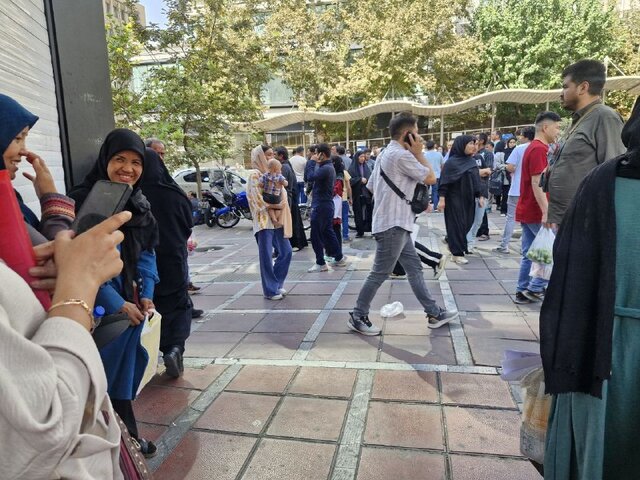 ماجرای ازدحام اتباع افغان در مقابل پلیس مهاجرت