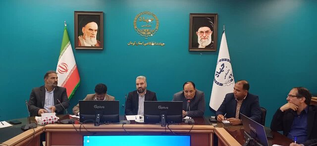 نشست بررسی طرح «آبادانی و پیشرفت ارزوئیه» برگزار شد