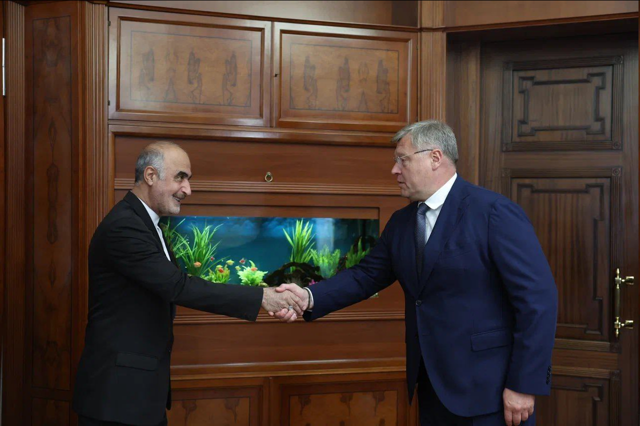 استاندار آستراخان: بیش از ۷۰ شرکت ایرانی در این استان فعالیت دارند / زبان فارسی در دانشگاه دولتی آستراخان تدریس می‌شود