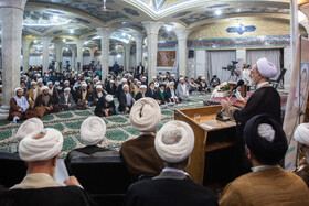 سخنرانی آیت الله اعرافی، مدیر حوزه‌های علمیه کشو در آیین آغاز سال تحصیلی جدید حوزه های علمیه کشور - قم