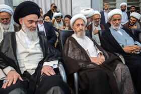 آیت الله جعفر سبحانی از مراجع عظام تقلید در آیین آغاز سال تحصیلی جدید حوزه های علمیه کشور - قم
