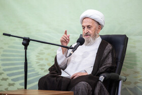 سخنرانی آیت الله جعفر سبحانی از مراجع عظام تقلید در آیین آغاز سال تحصیلی جدید حوزه های علمیه کشور - قم