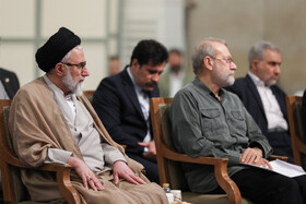 دیدار رئیس‌جمهور و اعضای هیئت دولت با رهبر انقلاب