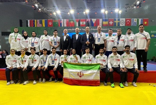تیم ملی ووشوی ایران نایب قهرمان جهان شد