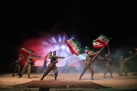 اجراءنمایش سرزمین خورشید در خراسان شمالی