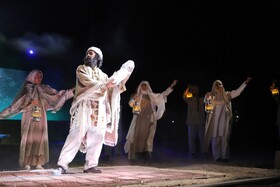 اجراءنمایش سرزمین خورشید در خراسان شمالی