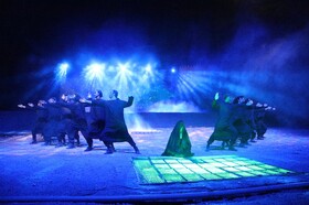 اجراءنمایش سرزمین خورشید در خراسان شمالی