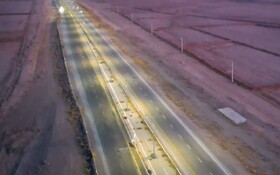 تکمیل روشنایی بیش از ۸ کیلومتر از محورهای خراسان جنوبی برای افزایش ایمنی