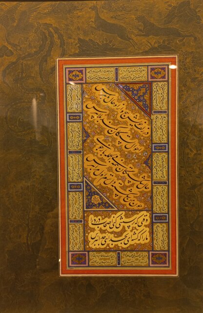 باغ خیالانگیز قلم محمد شهبازی، استوار بر سنت قدمای نستعلیق