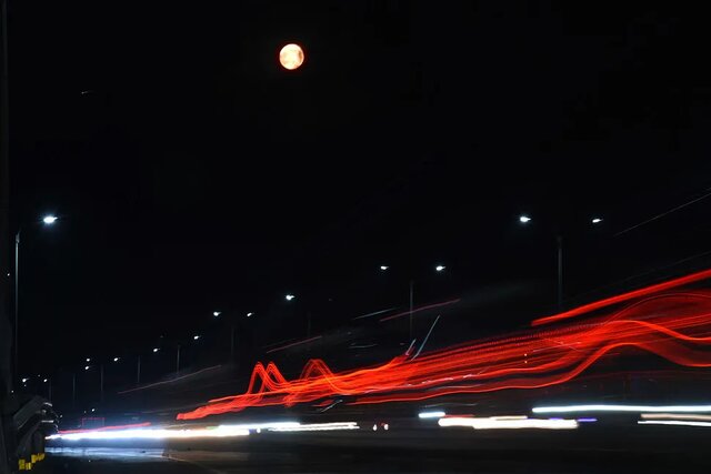 آلبوم تصاویر «ماه خونین» سال ۲۰۲۵