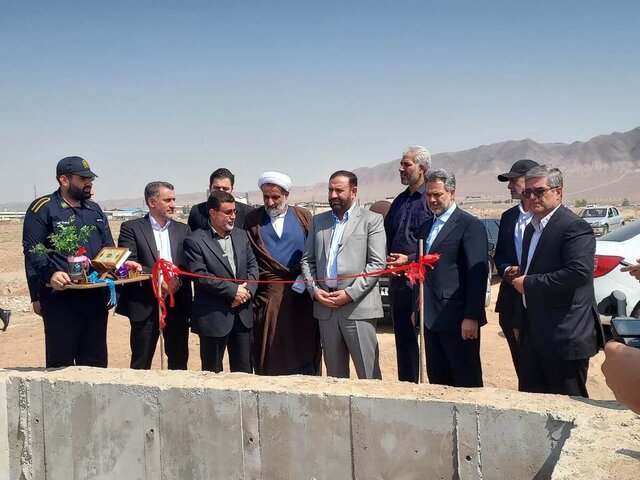 پروژه مخازن ۵ هزار متر مکعبی ذخیره آب زندان تهران بزرگ افتتاح شد