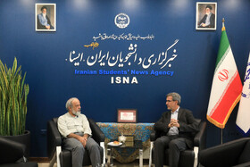 حضور ابوالفضل واحدی، معاون آموزشی وزیر علوم در ایسنا