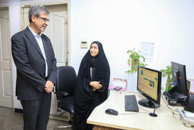 حضور ابوالفضل واحدی، معاون آموزشی وزیر علوم در ایسنا