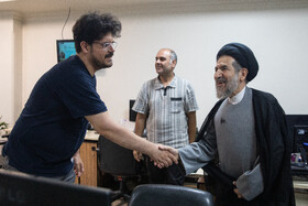 بازدید محمدحسن ابوترابی فرد، امام جمعه موقت تهران از خبرگزاری دانشجویان ایران ایسنا