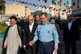 حضور عزیز نصیرزاده، وزیر دفاع در مراسم بازدید معاون اول رییس جمهور از سازمان مرکزی اتکا