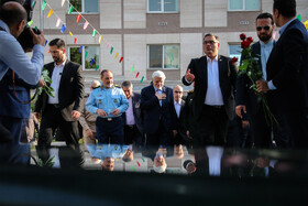 بازدید محمدرضا عارف، معاون اول رییس جمهور و عزیز نصیرزاده، وزیر دفاع از سازمان مرکزی اتکا