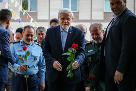 بازدید محمدرضا عارف، معاون اول رییس جمهور و عزیز نصیرزاده، وزیر دفاع از سازمان مرکزی اتکا