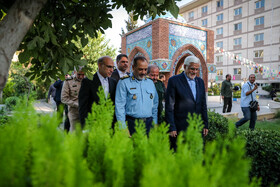 بازدید محمدرضا عارف، معاون اول رییس جمهور و عزیز نصیرزاده، وزیر دفاع از سازمان مرکزی اتکا