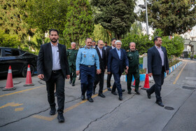 بازدید محمدرضا عارف، معاون اول رییس جمهور و عزیز نصیرزاده، وزیر دفاع از سازمان مرکزی اتکا