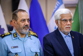 بازدید محمدرضا عارف، معاون اول رییس جمهور و عزیز نصیرزاده، وزیر دفاع از سازمان مرکزی اتکا