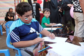 برپای غرفه ها و مواکب خدمت رسانی در کنار جشن بزرگ میلاد پیامبر در کرمانشاه