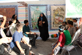 برپای غرفه ها و مواکب خدمت رسانی در کنار جشن بزرگ میلاد پیامبر در کرمانشاه