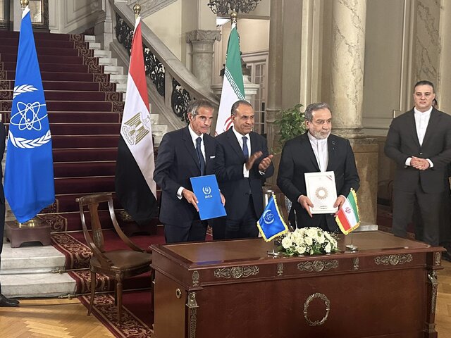 گروسی: توافق تازه با ایران، گامی مهم در مسیر درستی است گروسی: توافق تازه با ایران، گامی مهم در مسیر درستی است
