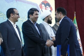 مراسم تکریم و معارفه فرماندار زرند برگزار شد