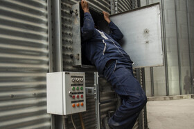 افتتاح سیلو غلات در بندر امیرآباد مازندران