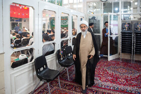 مراسم جشن و عمامه گذاری طلاب در روز میلاد پیامبر اکرم(ص) و امام جعفر صادق(ع) - قم