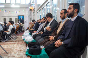 مراسم جشن و عمامه گذاری طلاب در روز میلاد پیامبر اکرم(ص) و امام جعفر صادق(ع) - قم