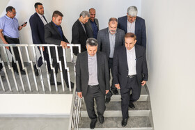 بازدید اصغر جهانگیر، سخنگوی قوه قضاییه از «خانه چتر» موسسه گلستان علی- مشهد