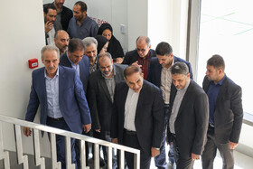 بازدید اصغر جهانگیر، سخنگوی قوه قضاییه از «خانه چتر» موسسه گلستان علی- مشهد