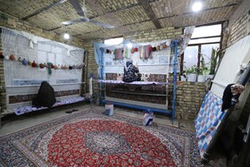 قالی‌بافی توسط خانواده‌های روستای جیریا
